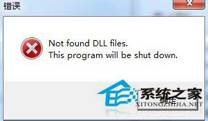 Win7打印机清零时提示not found dll files错误的处理方法