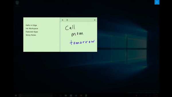 Build2016:Win10系统将新增实用手写笔功能