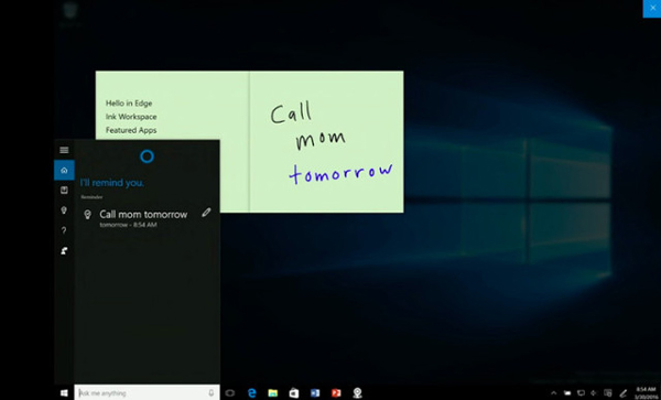 Build2016:Win10系统将新增实用手写笔功能