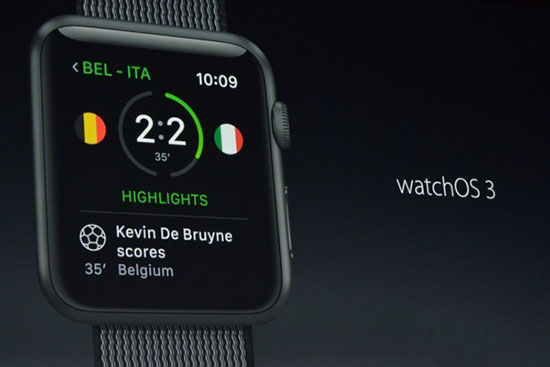 WatchOS 3迎新特性 运行速度提升7倍