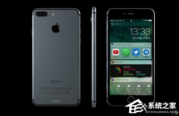运行iOS 10的苹果iPhone 7：简直炫酷炸了！