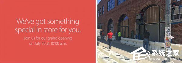 苹果公司今日宣布：纽约布鲁克林首家Apple Store于7月30日开业