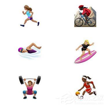 苹果提前发布12个iOS 10新emoji表情:新表情包将包含更多的女性