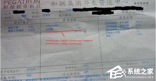 苹果iPhone中国代工厂工人的现状：一个月加班109小时