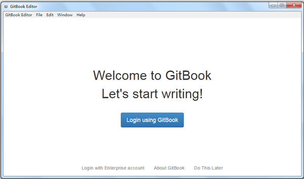 GitBook Editor(文本编辑器) V6.2.1 英文版