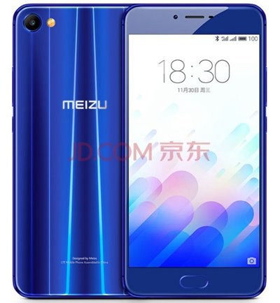 魅蓝X幻影蓝手机京东开售：仅有3GB+32GB版本，1699元