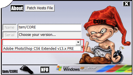 Photoshop CS6注册机 V1.0 绿色免费版