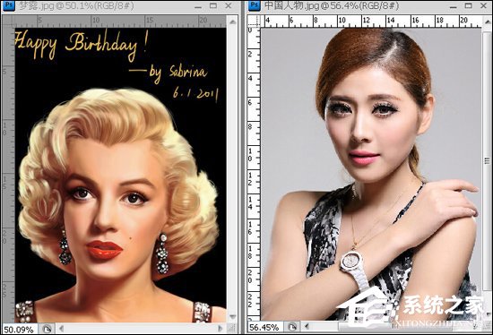 PS换脸教程图解 PS换脸后如何调整肤色?