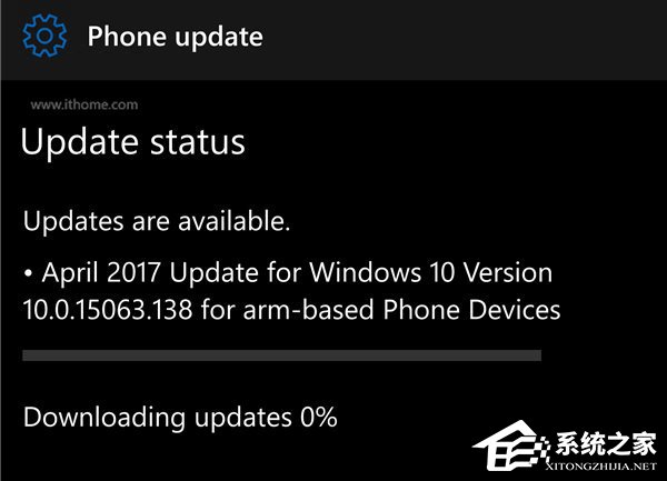 Win10 Mobile/PC创意者更新15063.138累积更新开始推送