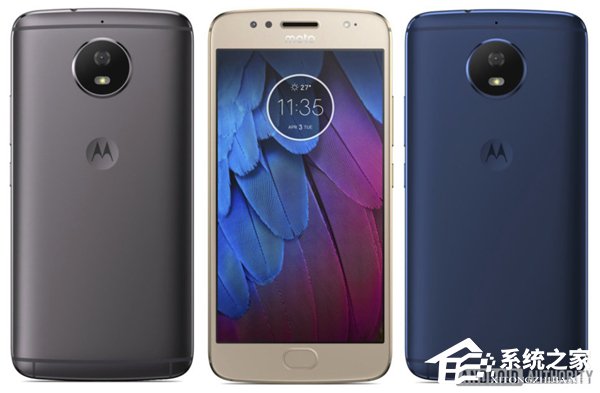 摩托罗拉Moto G5S渲染图曝光：全金属机身搭配蓝金灰三配色