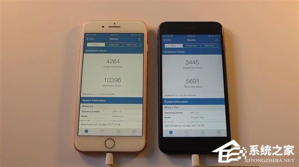 iPhone 8 Plus今日全球首销：iPhone 7 Plus iOS11运行速度对比