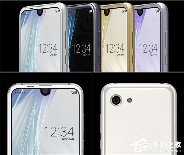 夏普发布4.9寸美人寸全面屏新机：夏普Aquos R Compact