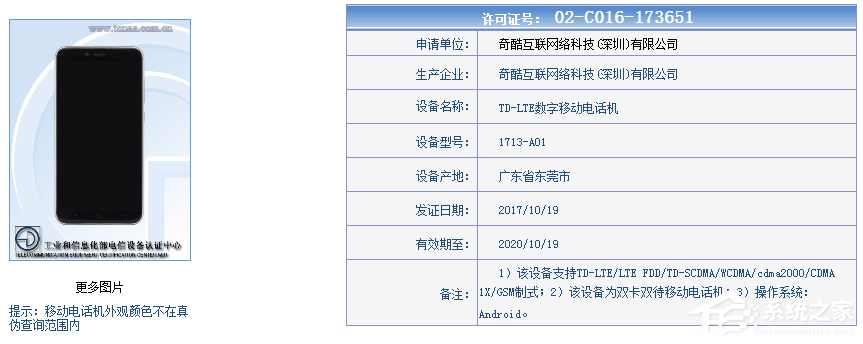 360全面屏新机入网工信部：千元机价格屠夫？