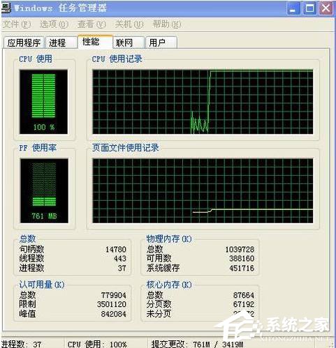 WinXP系统出现CPU占用100%问题的解决办法
