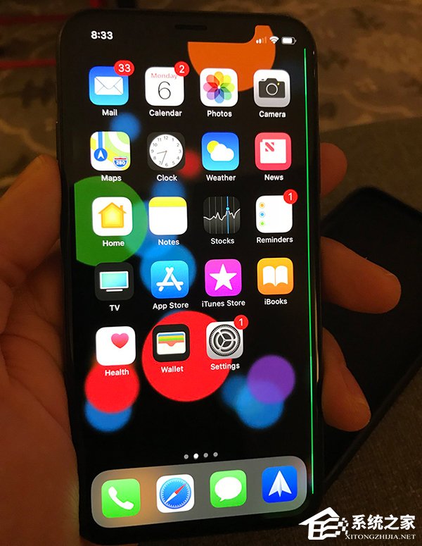 又是三星的“锅”？苹果iPhone X屏幕出现神秘绿线