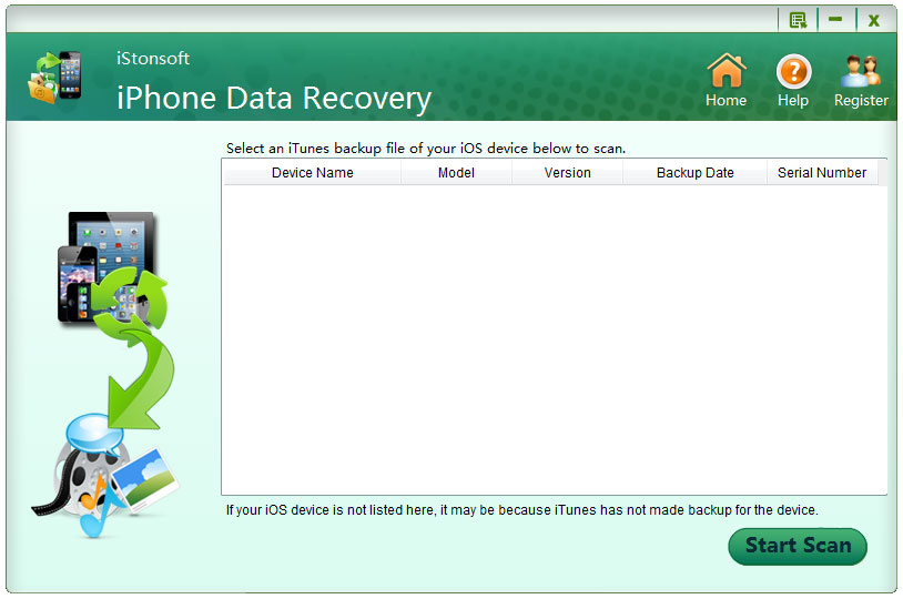iStonsoft iPhone Data Recovery