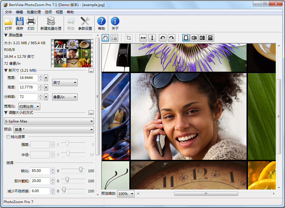 PhotoZoom Pro(图片放大)