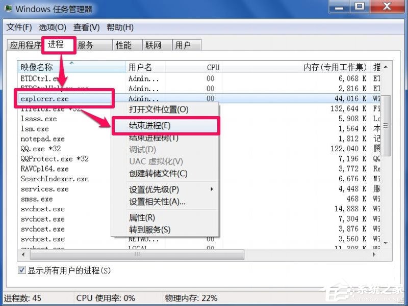 Win7回收站无法清空