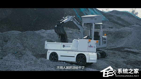 挑战蓝翔！百度展示无人自主挖掘机
