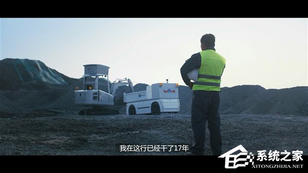 挑战蓝翔！百度展示无人自主挖掘机