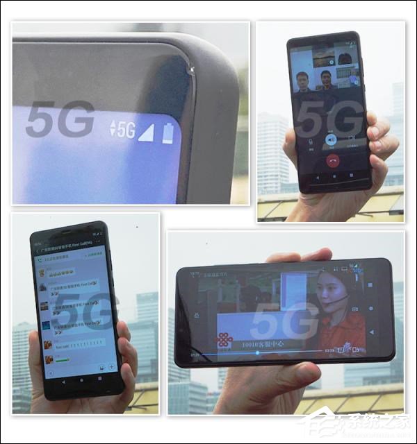 中国联通宣布携手中兴打通全球首个5G手机电话