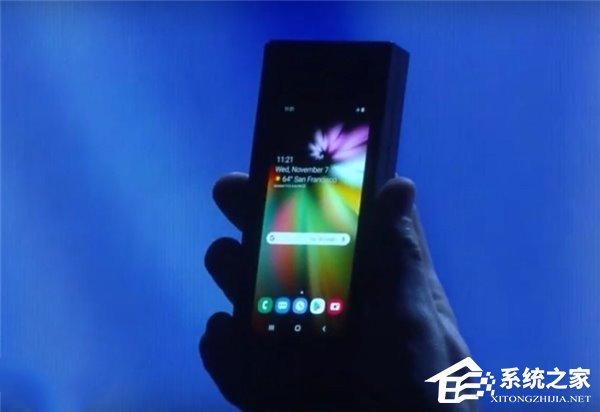 传三星将推出5G版可折叠手机