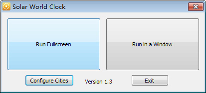 Solar World Clock Portable(桌面世界时钟工具) V1.3 绿色版
