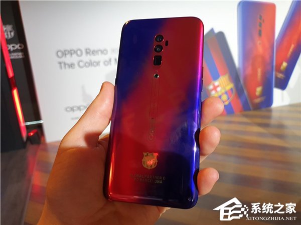 OPPO Reno巴萨定制版上手图遭曝光