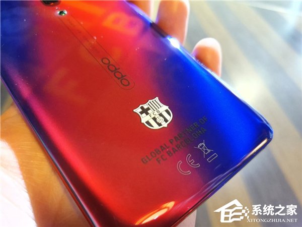 OPPO Reno巴萨定制版上手图遭曝光