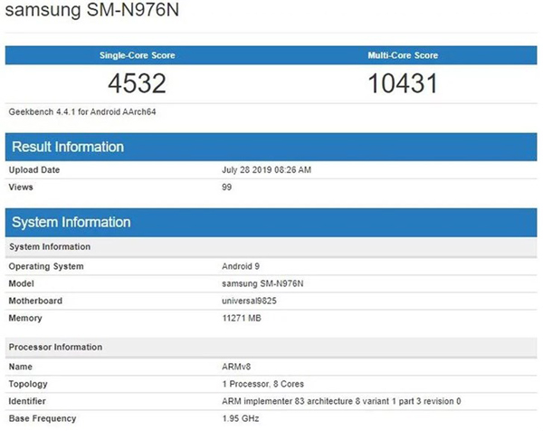 三星Galaxy Note10 5G版通过3C认证
