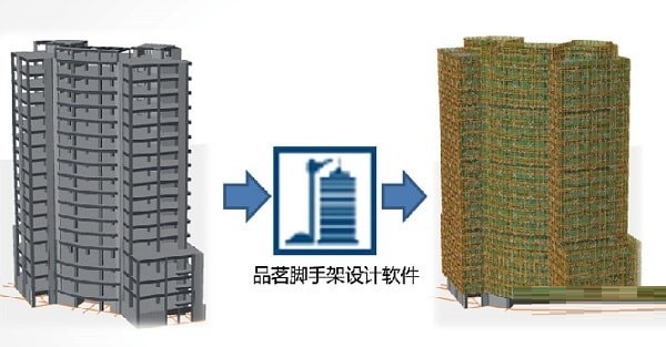 品茗BIM脚手架工程设计