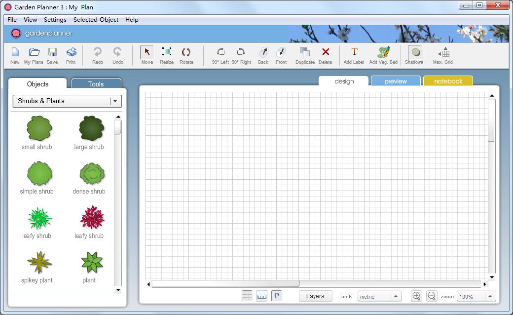 Artifact Interactive Garden Planner