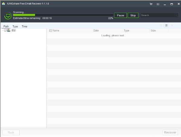 IUWEshare Free Email Recovery