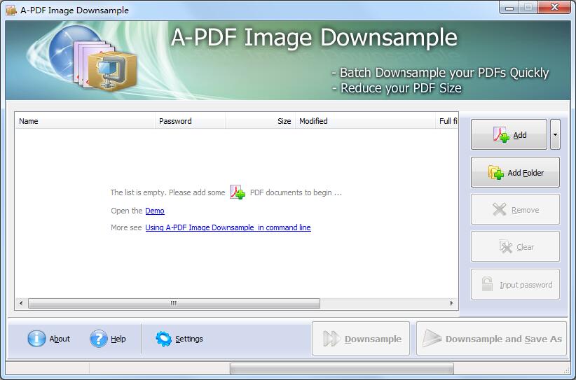 A-PDF Image Downsample