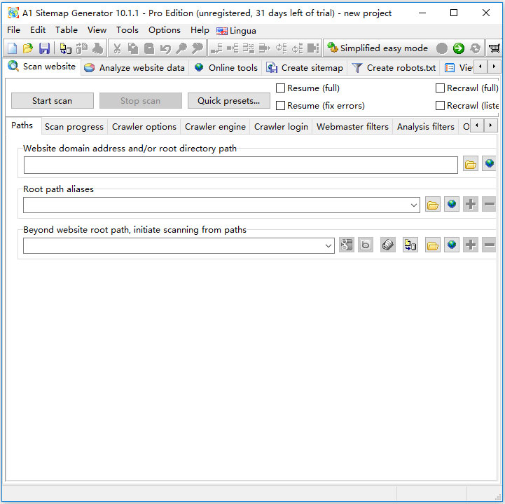 A1 Sitemap Generator