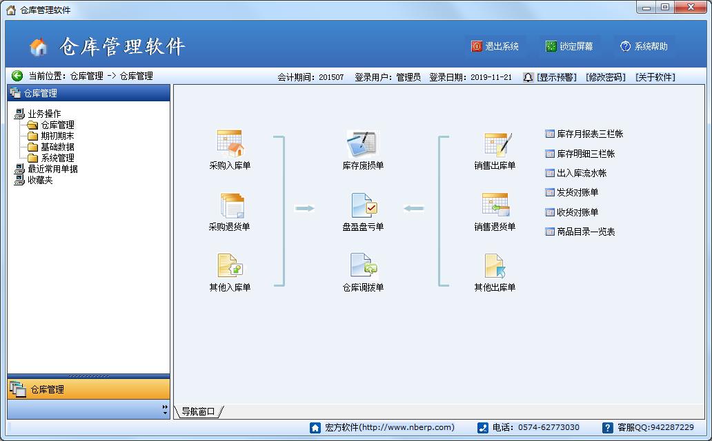 宏方仓库管理软件