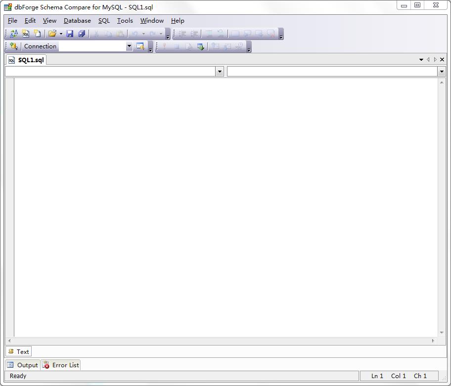dbForge Schema Compare for MySQL