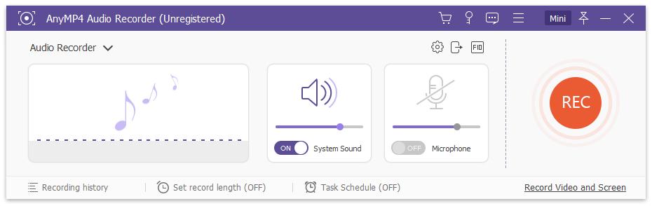 AnyMP4 Audio Recorder
