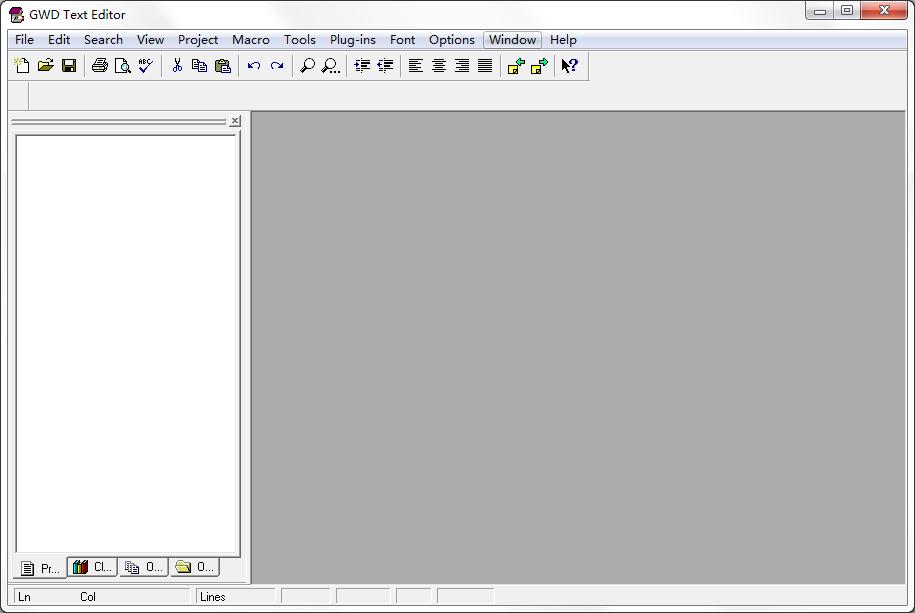 GWD Text Editor