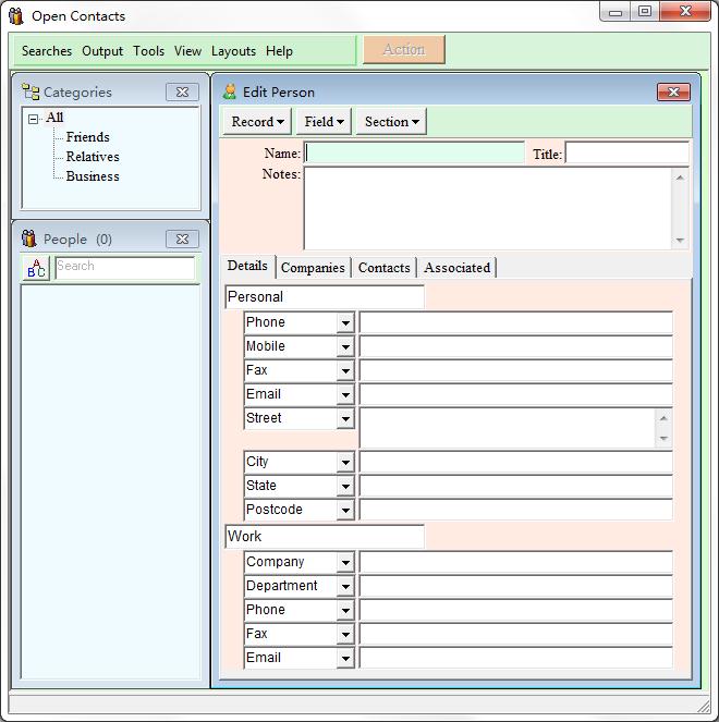 Open Contacts