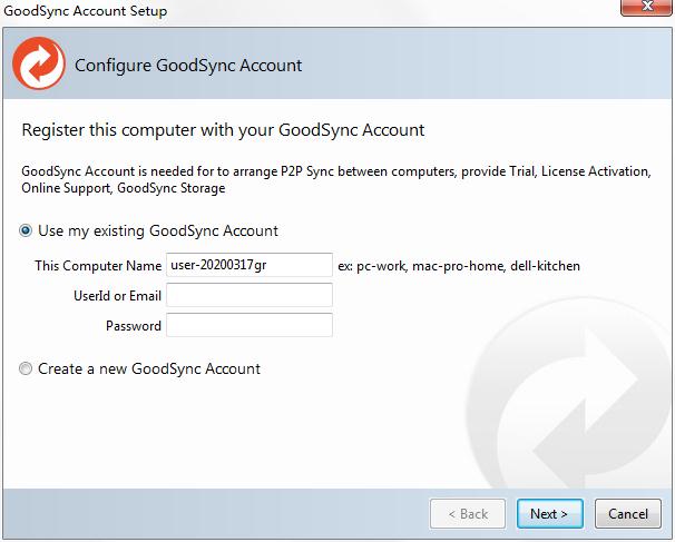 GoodSync for WD