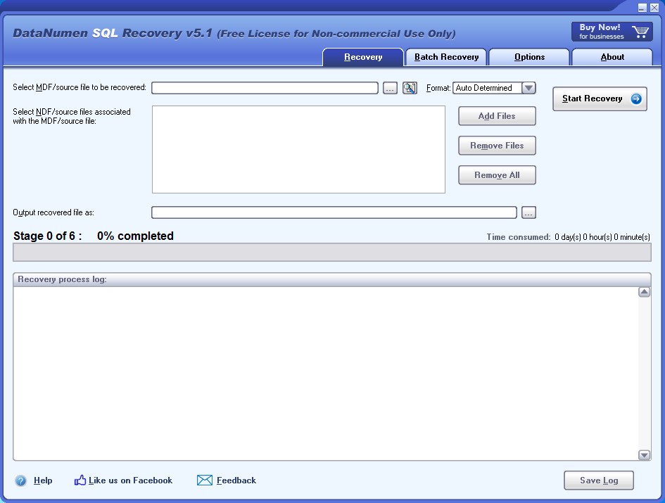 DataNumen SQL Recovery