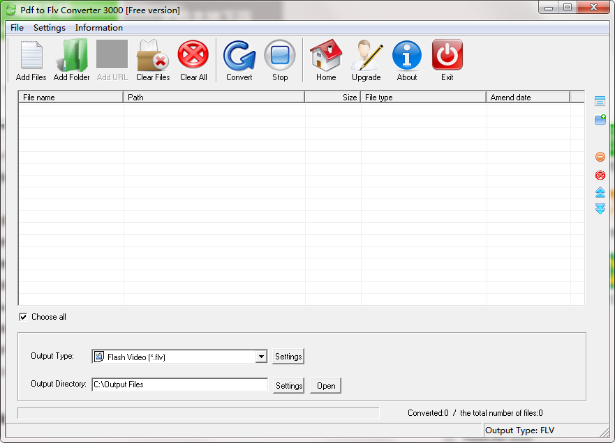 Pdf to Flv Converter 3000
