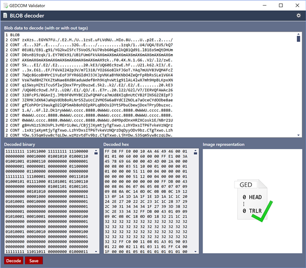 GEDCOM Validator