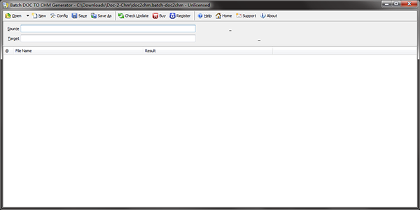 Batch DOC TO CHM Generator