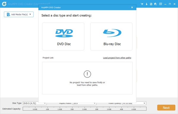 4Videosoft DVD Creator