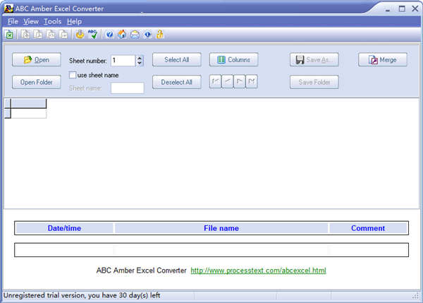 ABC Amber Excel Converter