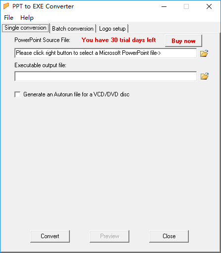 PPT To EXE Converter