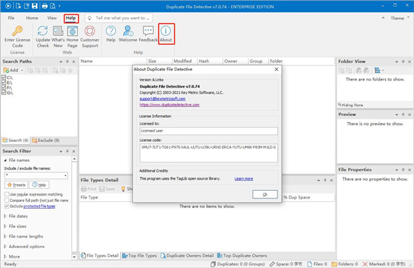 Duplicate File Detective