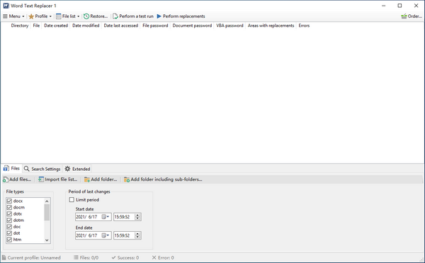 Word Text Replacer